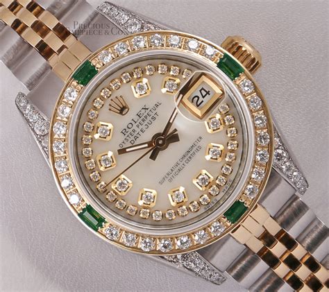 ladies rolex datejust 26mm white mop dial diamond|ladies 26mm Rolex Datejust president.